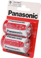 Элемент питания Panasonic R20  HD Zinc Carbon BP2	
