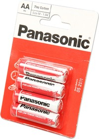Элемент питания Panasonic R6 HD Zinc Carbon BP4	
