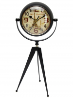 К30097 Настольные кварцевые часы-тринога 16*12*36 см