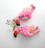 Брелок-игрушка Фламинго 15 см