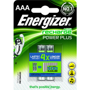 ENERGIZER Power Plus NH12/AAA 700mA BP2 Pre-Ch (кратно 2)																			