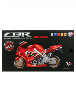 К30593 Часы настенные Мотоцикл (4 цвета)