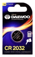 DAEWOO CR2032 2021 BL-1 (кратно 1)																			