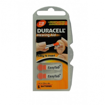 Duracell ZA13-6BL (60/600/54000)