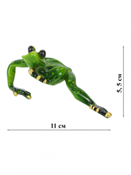 КYX9003 Фигурка декоративная лягушка 11*5,8*5,8 см (4 вида)(96)