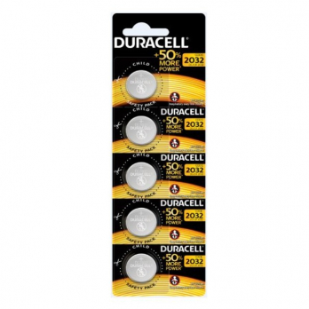 Батарейки  Duracell CR2032-5BL