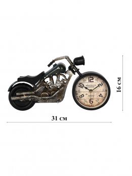 К31009 Часы настольные Мотоцикл 31*10*16 см