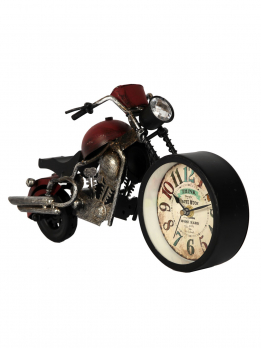 К31010 Часы настольные Мотоцикл 31*10*16 см
