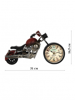 К31010 Часы настольные Мотоцикл 31*10*16 см