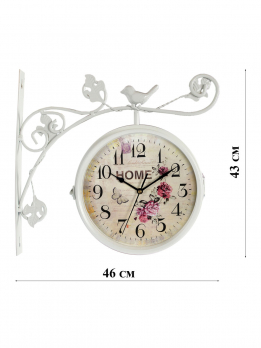 К31020 Часы настенные с боковым креплением 43*9*46 см