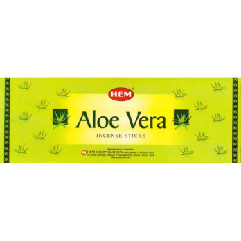 HEM 6-гр. благовония Aloе vera АЛОЭ ВЕРА блок 6 шт.