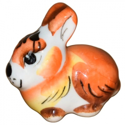 Кролик цвет, 4 см, 3003	