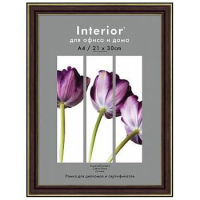 Фоторамка Interior Office 2 серия 288/ 21х30 карельская берёза пластиковая