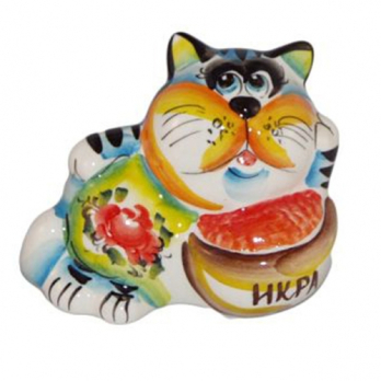 Кот с надписью, 13 см, арт. 7046	