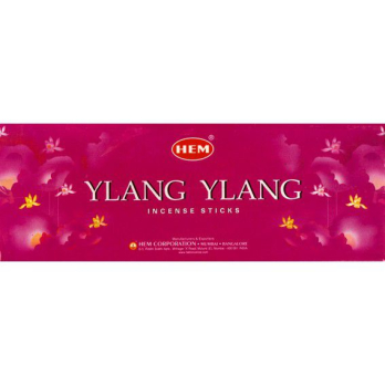 HEM 6-гр. благовония Ylang Ylang ИЛАНГ - ИЛАНГ блок 6 шт.