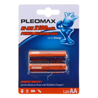 Бат.Pleomax HR6-2BL (2100mAh) аккум.
