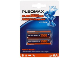 Бат.Pleomax HR6-2BL (2500mAh) аккум.