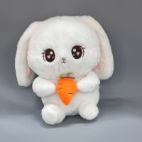 Игрушка мягконабивная Заяц с морковкой