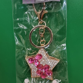 Брелок с стразами 10н
