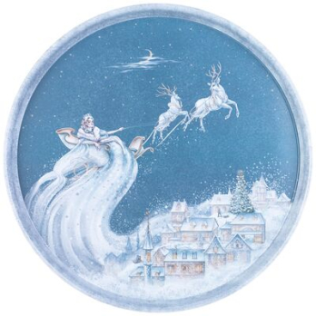 898-227 ПОДНОС СЕРВИРОВОЧНЫЙ AGNESS КОЛЛЕКЦИЯ 