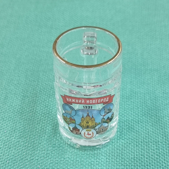 069-SM-76 Кружка стекло пивн.маленькая 