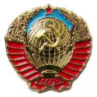 55-34-40 Значок-пин мет.эмаль "Герб"