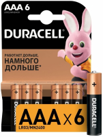 Duracell LR03-6BL BASIC (6/60/36000)