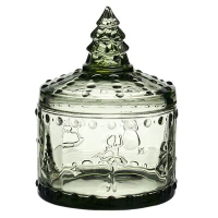 355-418 ЕМКОСТЬ ДЛЯ ХРАНЕНИЯ "ЩЕЛКУНЧИК" GREEN, 9*9*12,5 СМ											
