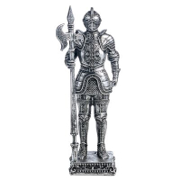 146-2088 ФИГУРКА ДЕКОРАТИВНАЯ "РЫЦАРЬ" 7,8Х5,9Х20,5 СМ											