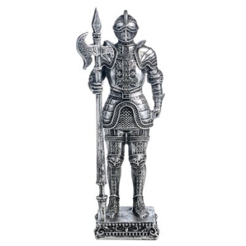 146-2088 ФИГУРКА ДЕКОРАТИВНАЯ "РЫЦАРЬ" 7,8Х5,9Х20,5 СМ											