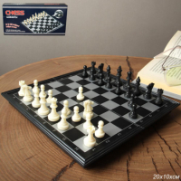 748897 Игра настольная шахматы 20х10 / 7408 /уп 120/магнитная доска